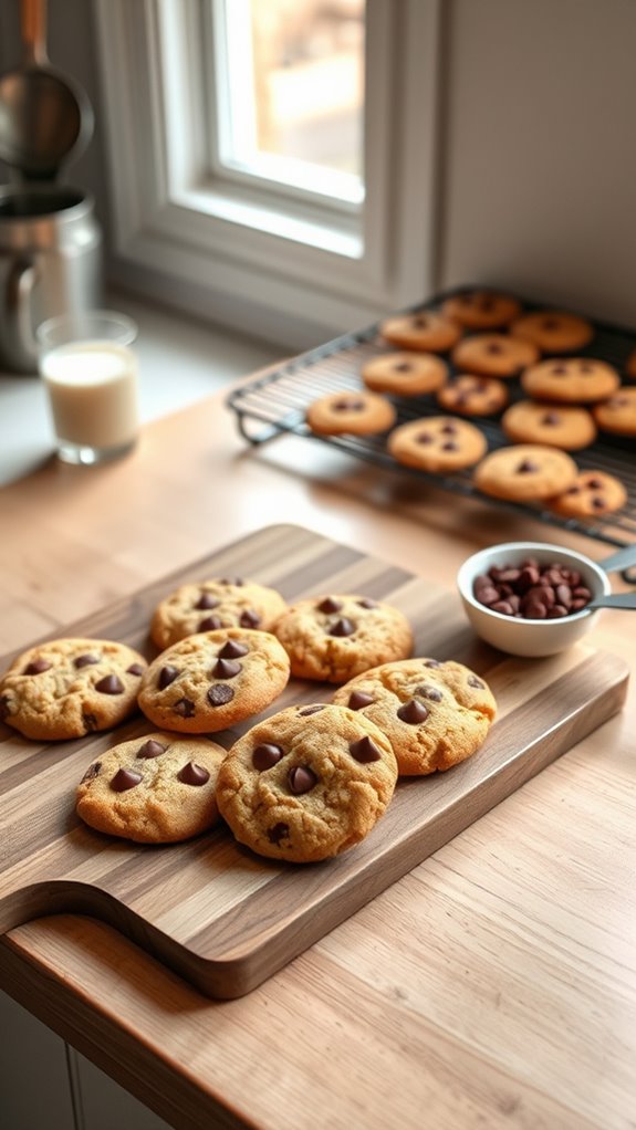 baking a few cookies