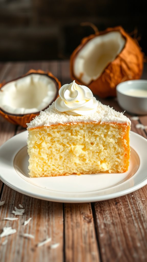 coconut flavored cake recipe