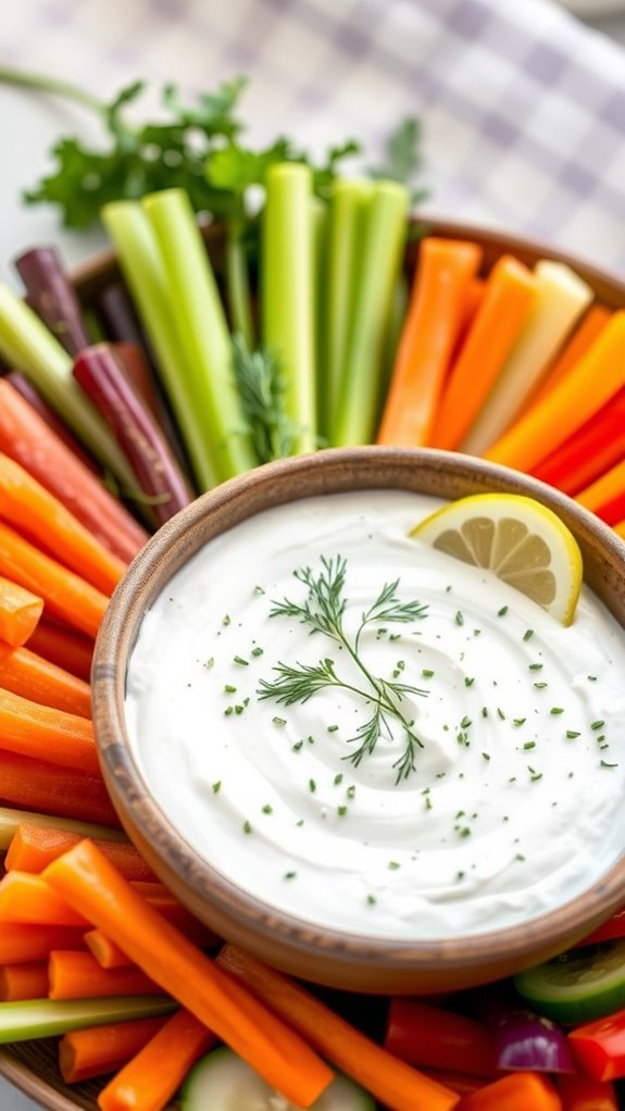 creamy greek yogurt dip