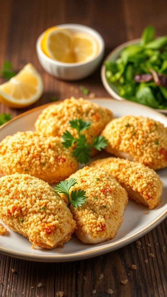 crispy parmesan chicken recipe