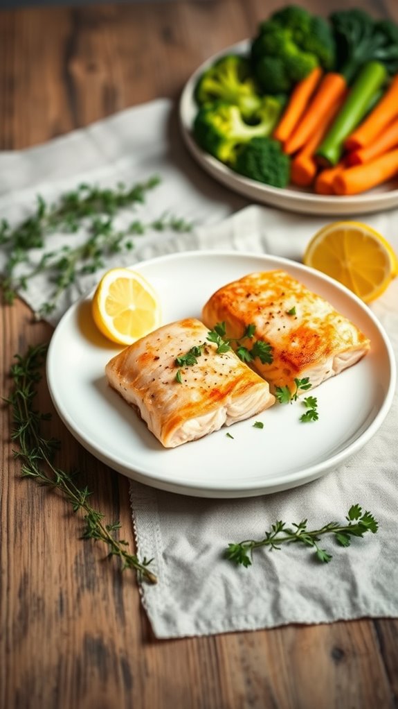 delicious homemade meal preparation