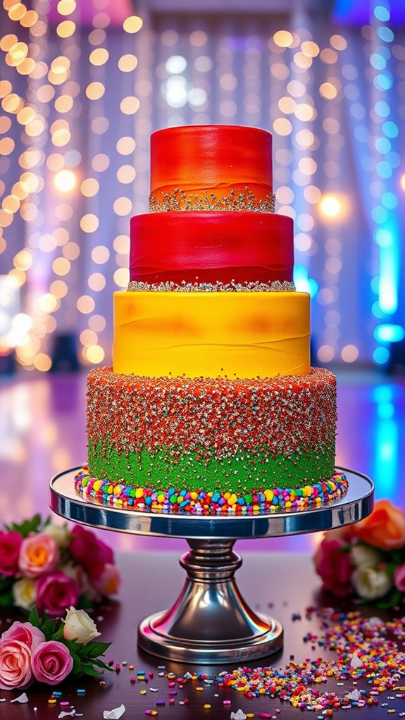 sparkling celebration of love