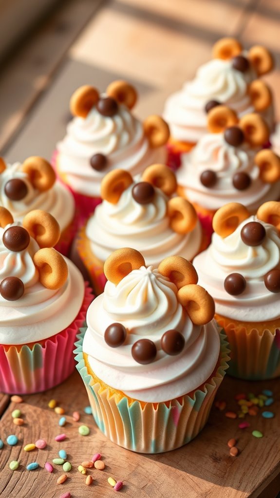 teddy bear themed cupcakes recipe